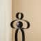 Glitzhome® 25.5" Modern Abstract Metal Sculpture Table Décor
